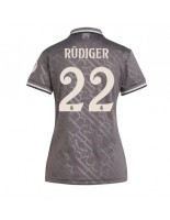 Real Madrid Antonio Rudiger #22 Tredjedrakt Dame 2024-25 Korte ermer